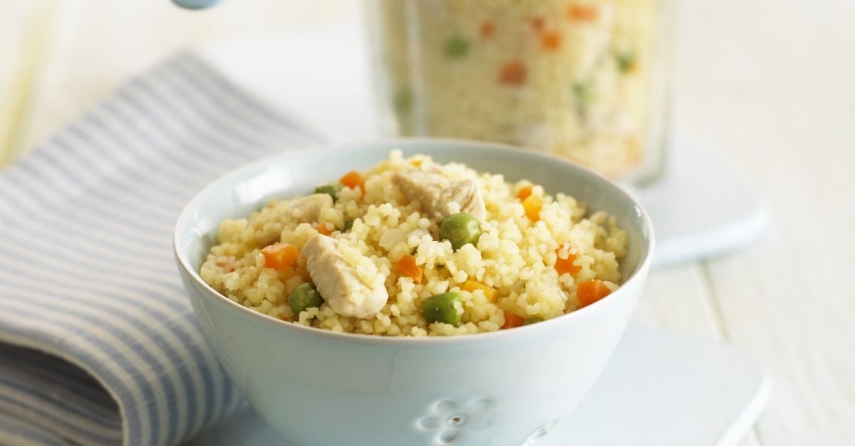 Gemüse-Couscous mit Hähnchen Rezept | EAT SMARTER