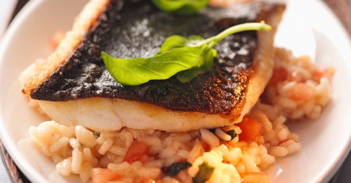 Gemüserisotto mit Fisch Rezept EAT SMARTER