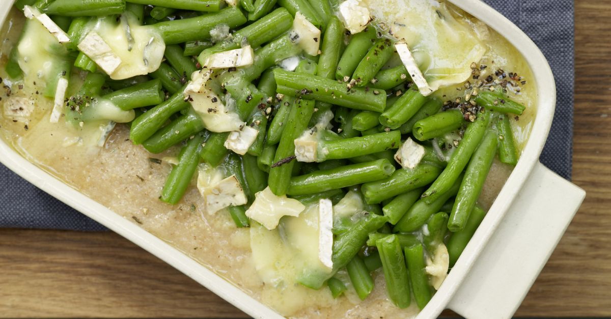Gratinierte grüne Bohnen Rezept | EAT SMARTER