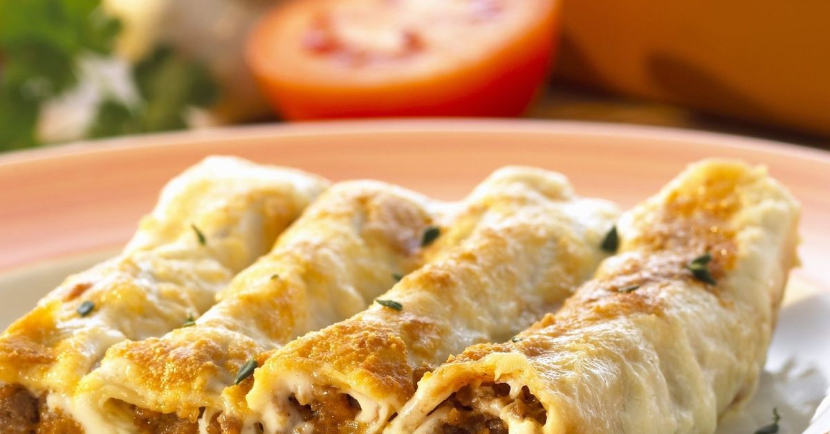Cannelloni Mit Hackfleisch Und Gemüsesauce — Rezepte Suchen