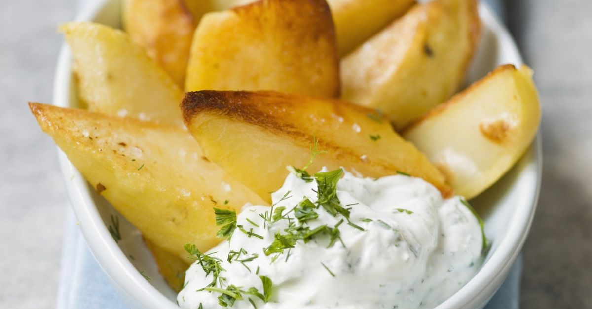 KartoffelWedges mit QuarkDip Rezept EAT SMARTER