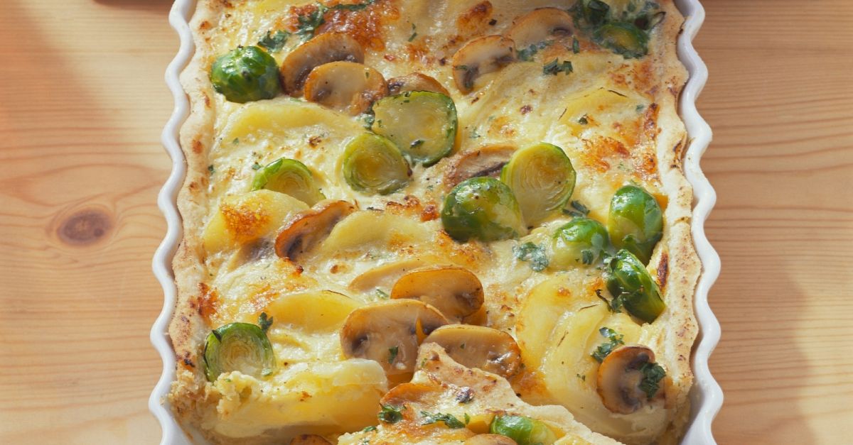 Kartoffelgratin mit Gemüse Rezept | EAT SMARTER
