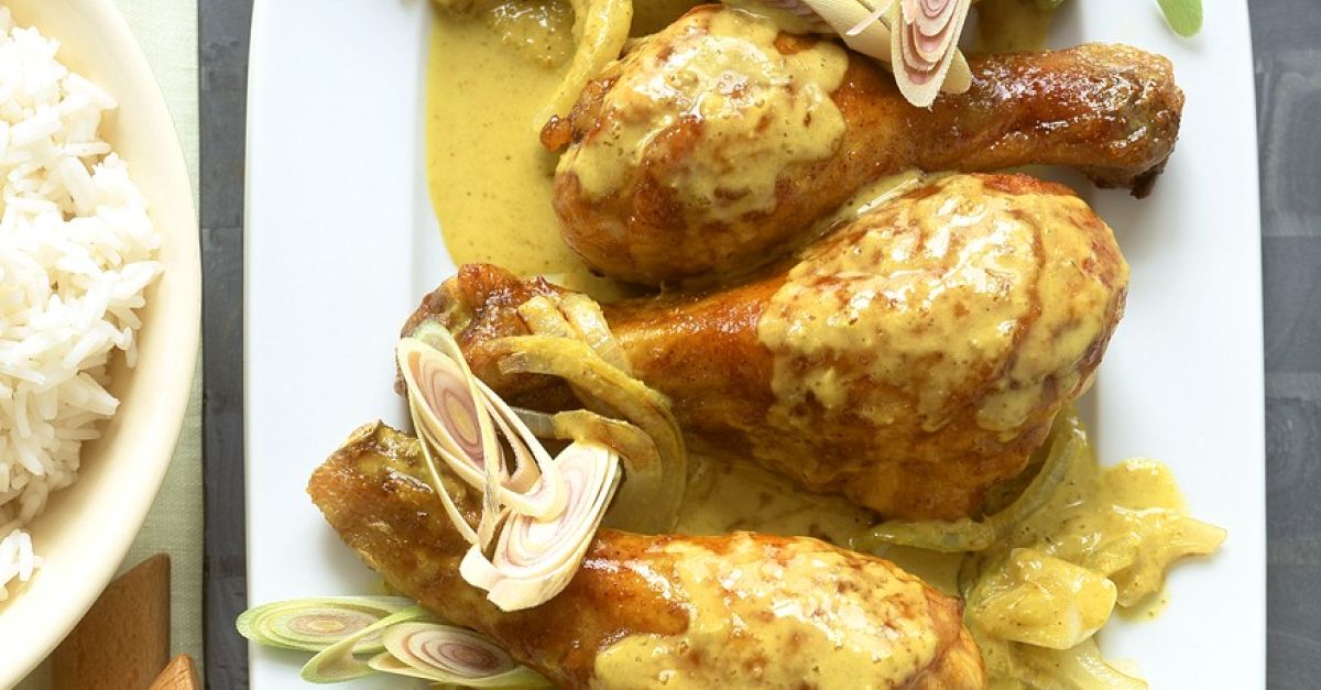 Kokos-Hähnchenkeulen Rezept | EAT SMARTER