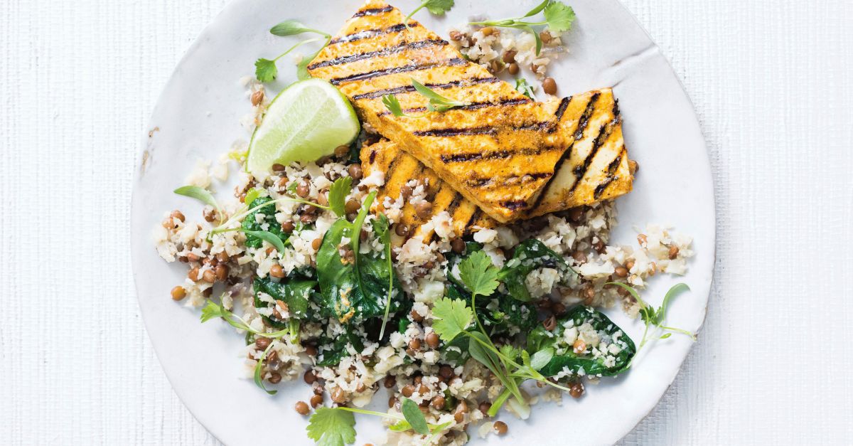 KormaTofu mit Blumenkohl und Linsen Rezept EAT SMARTER