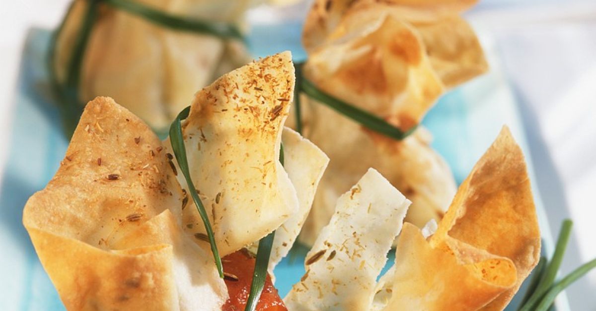Lachs in Filoteig gebacken Rezept | EAT SMARTER