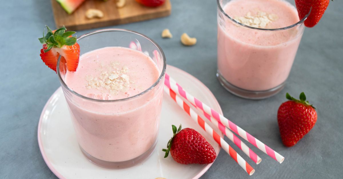 Beeren-Melonen-Skyr-Smoothie Rezept | EAT SMARTER