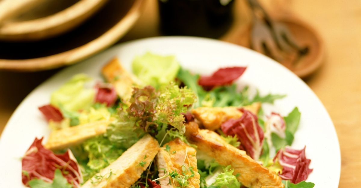 Putenstreifen Und Gemischter Blattsalat Rezept Eat Smarter