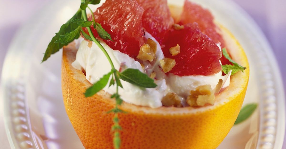 Quark mit Grapefruit Rezept EAT SMARTER