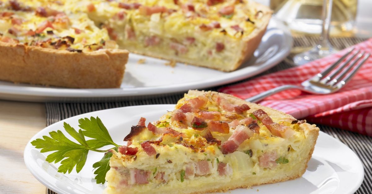 Quiche mit Kohl und Speck Rezept | EAT SMARTER