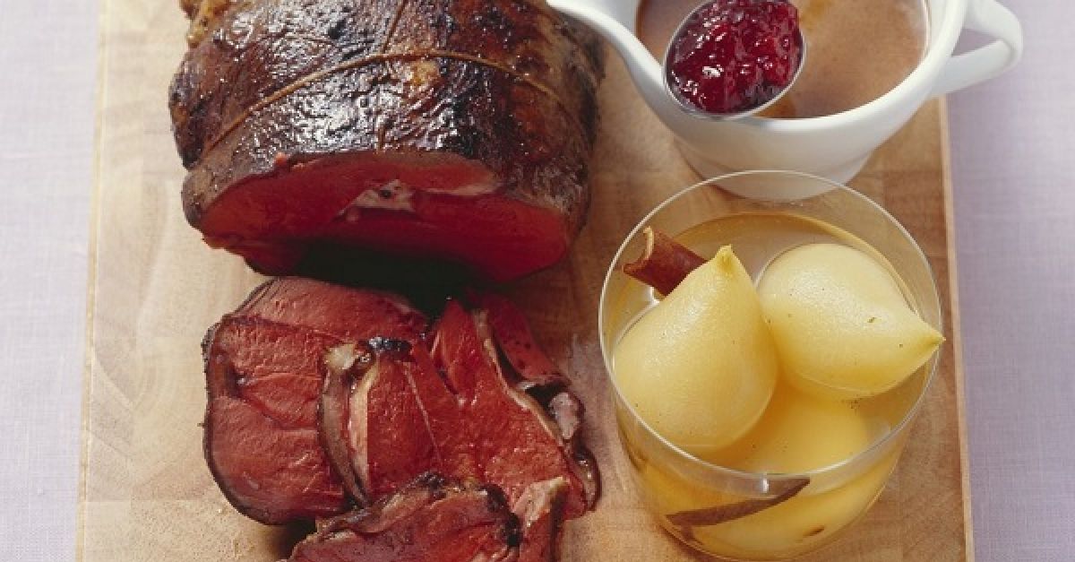 Rehkeule Ofen Wildschweinkeule Vorbereitung Kochzeit