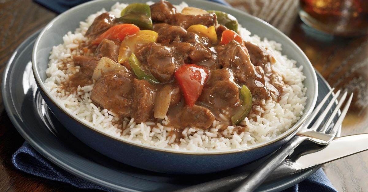 Rindfleischtopf auf mexikanische Art mit Reis Rezept | EAT SMARTER