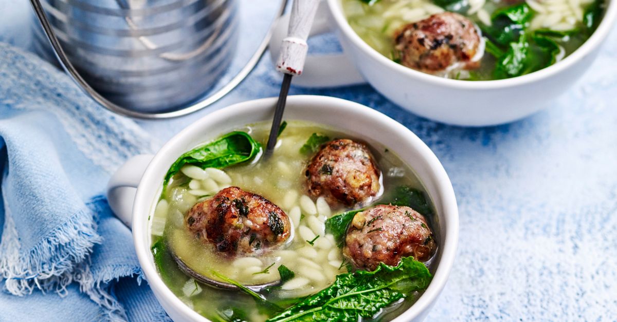 Risoni-Suppe Rezept | EAT SMARTER