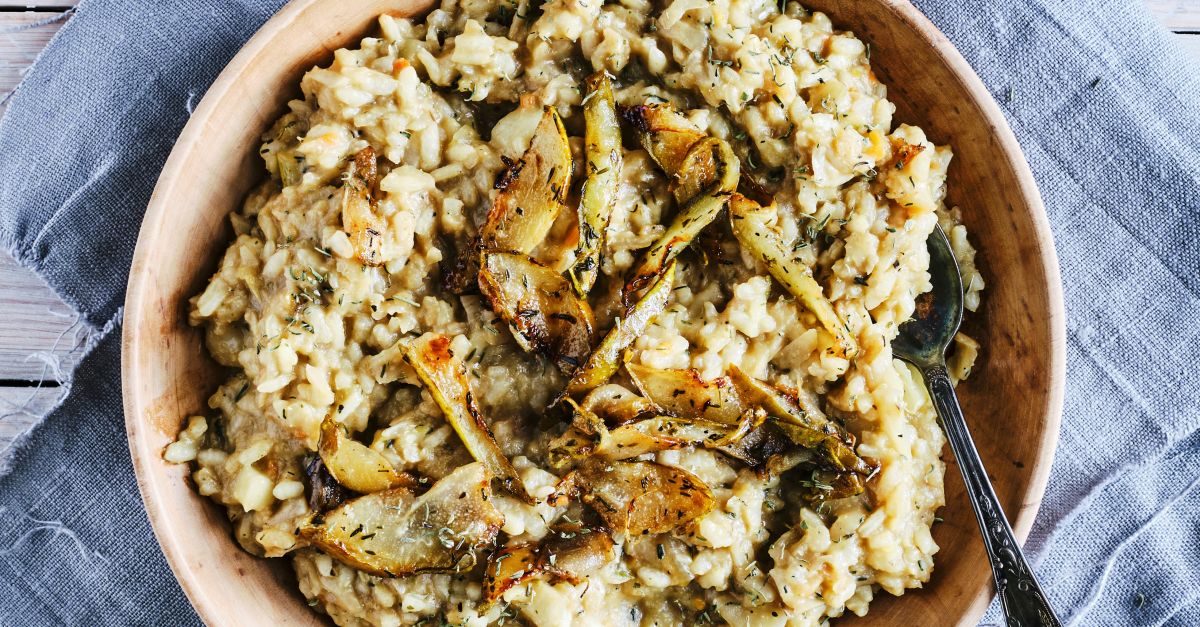 Risotto Sellerie-Birne Rezept | EAT SMARTER