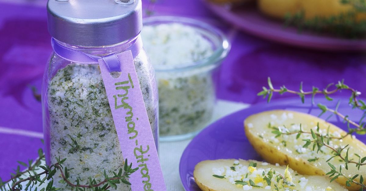 Salz mit Thymian und Zitrone Rezept | EAT SMARTER