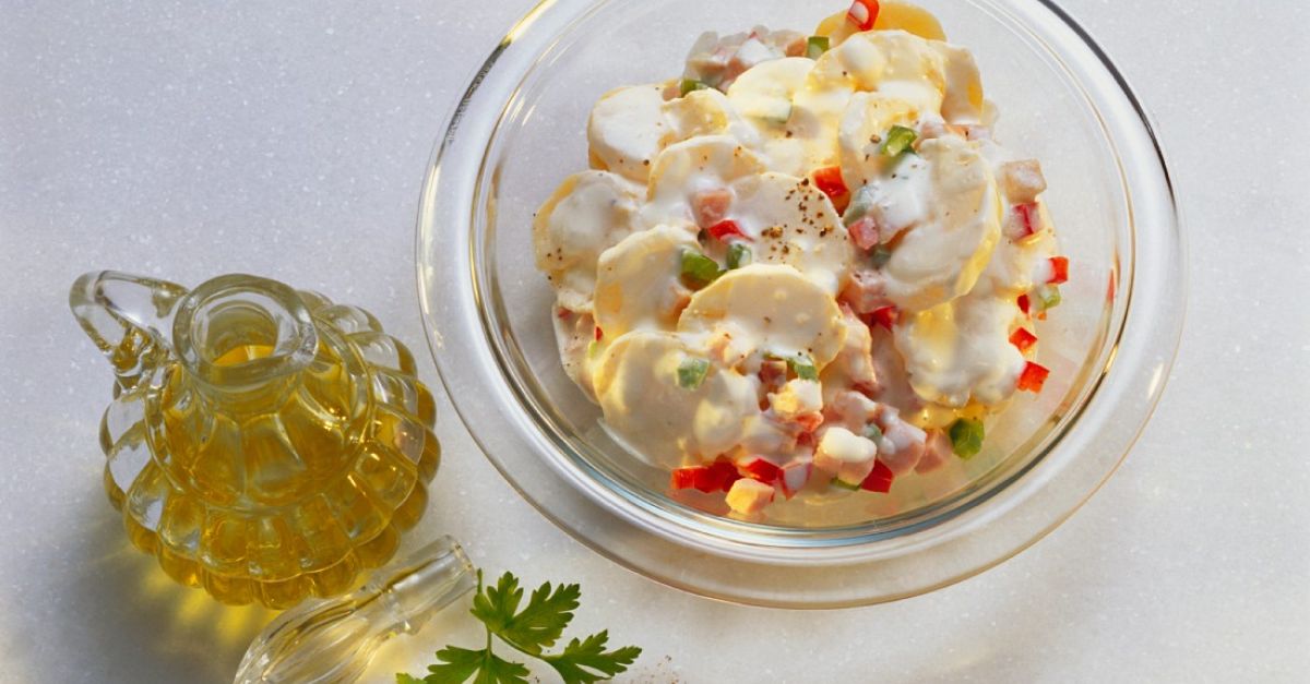 Scharfer Kartoffelsalat mit Kassler