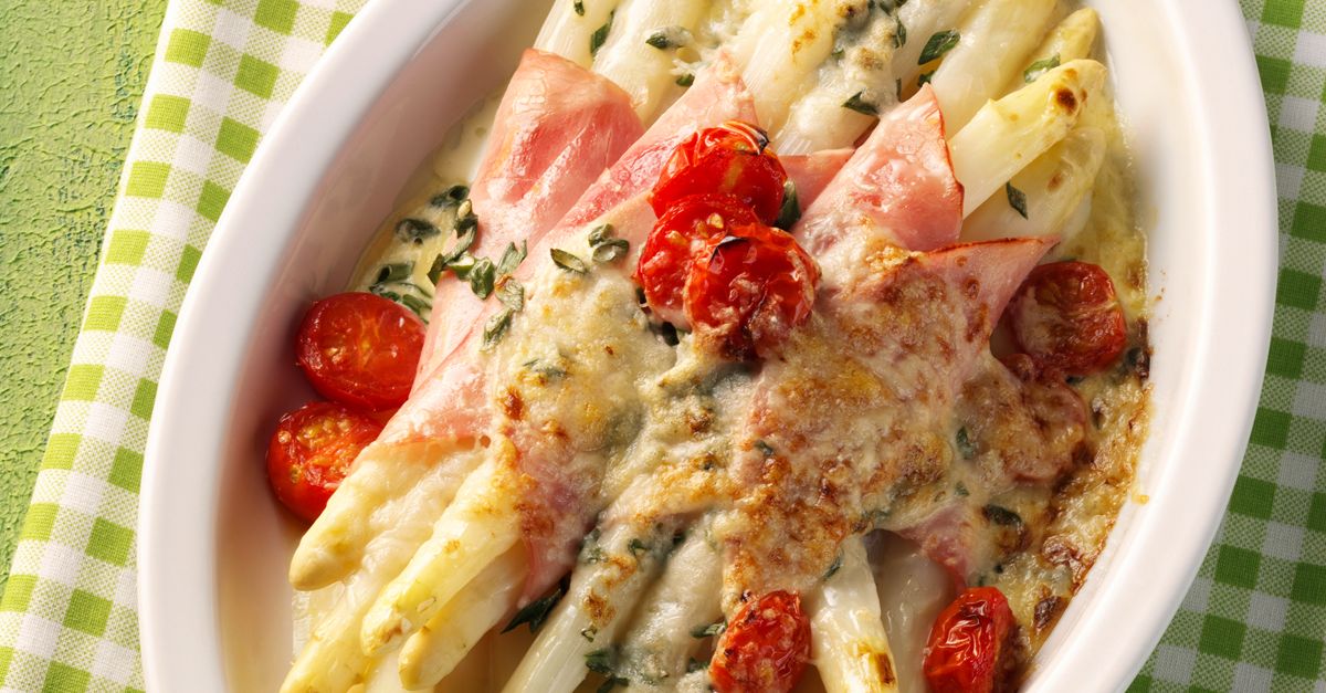Schinken-Spargel-Röllchen Rezept | EAT SMARTER