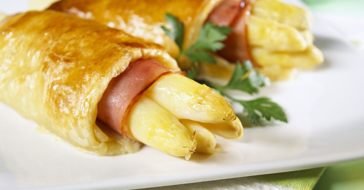 Spargel Mit Schinken Im Blatterteig Rezept Eat Smarter 
