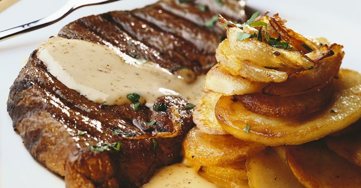 Steak mit Senfsauce Rezept EAT SMARTER