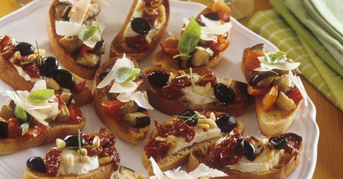 Vegetarische Crostini Rezept EAT SMARTER