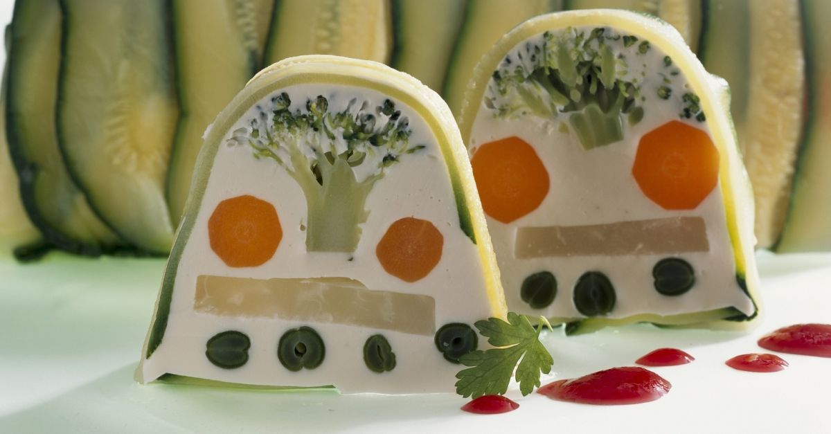 Vegetarische Terrine mit Champignoncreme Rezept | EAT SMARTER