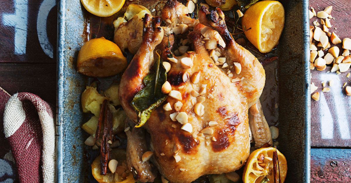 Würziges Honig-Zitronen-Hähnchen Rezept | EAT SMARTER