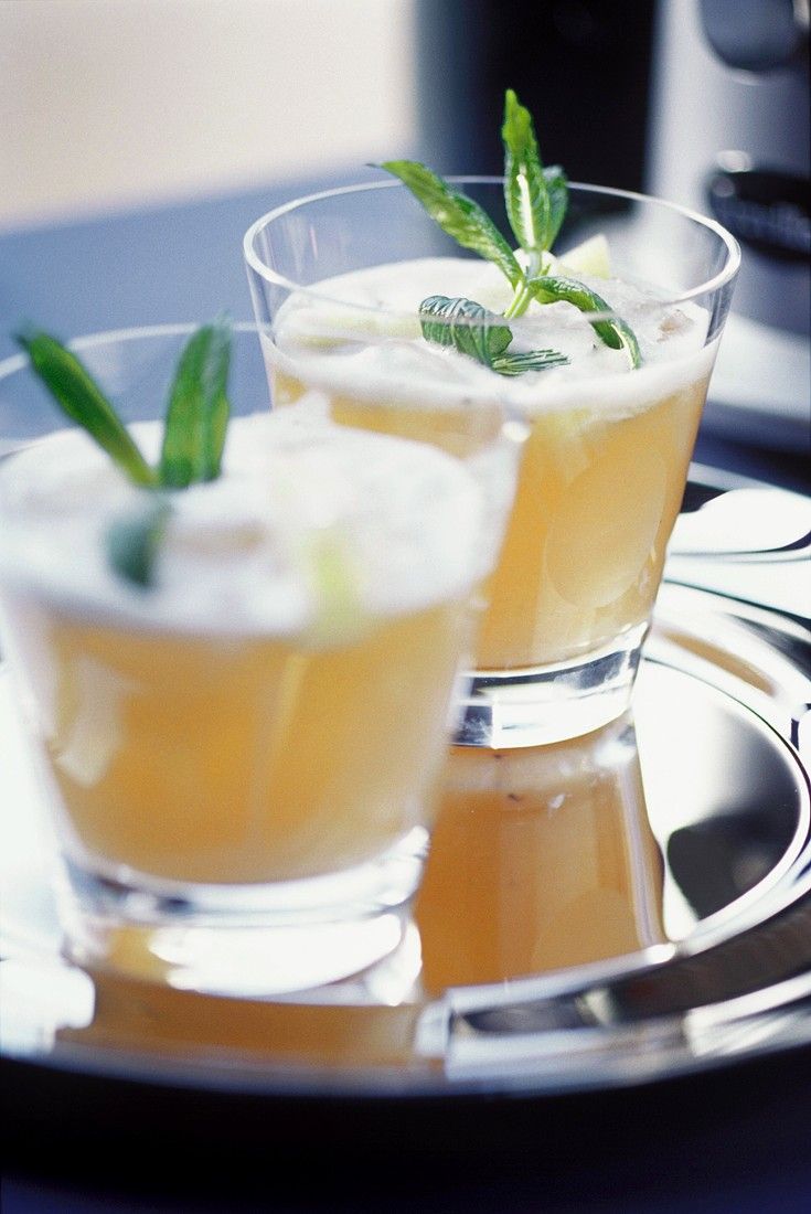 Ananas-Ingwer-Saft