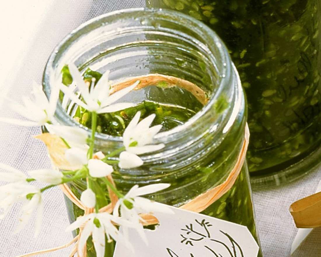 Bärlauchpaste mit Sesam Rezept | EAT SMARTER