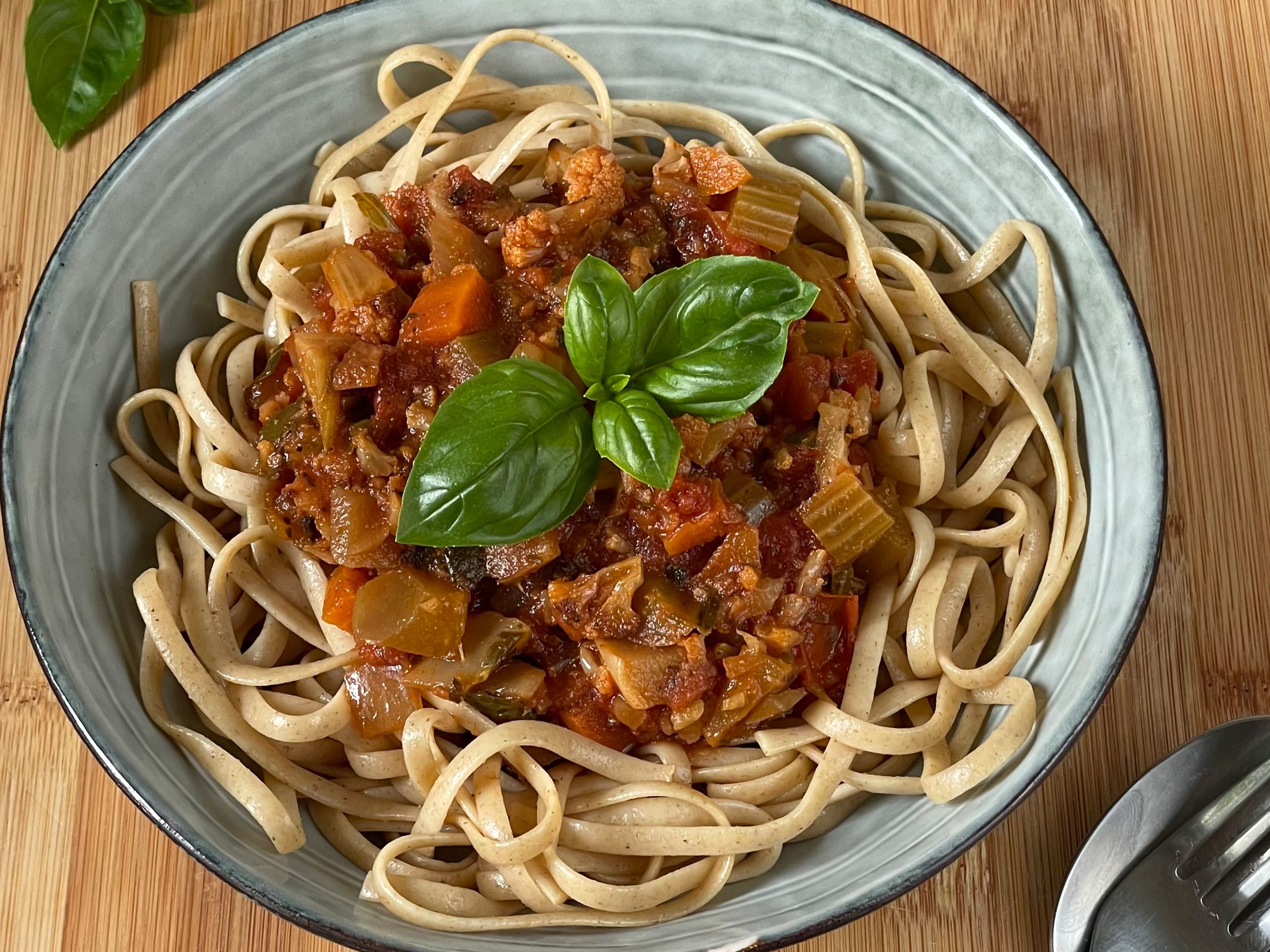 Blumenkohl-Bolognese
