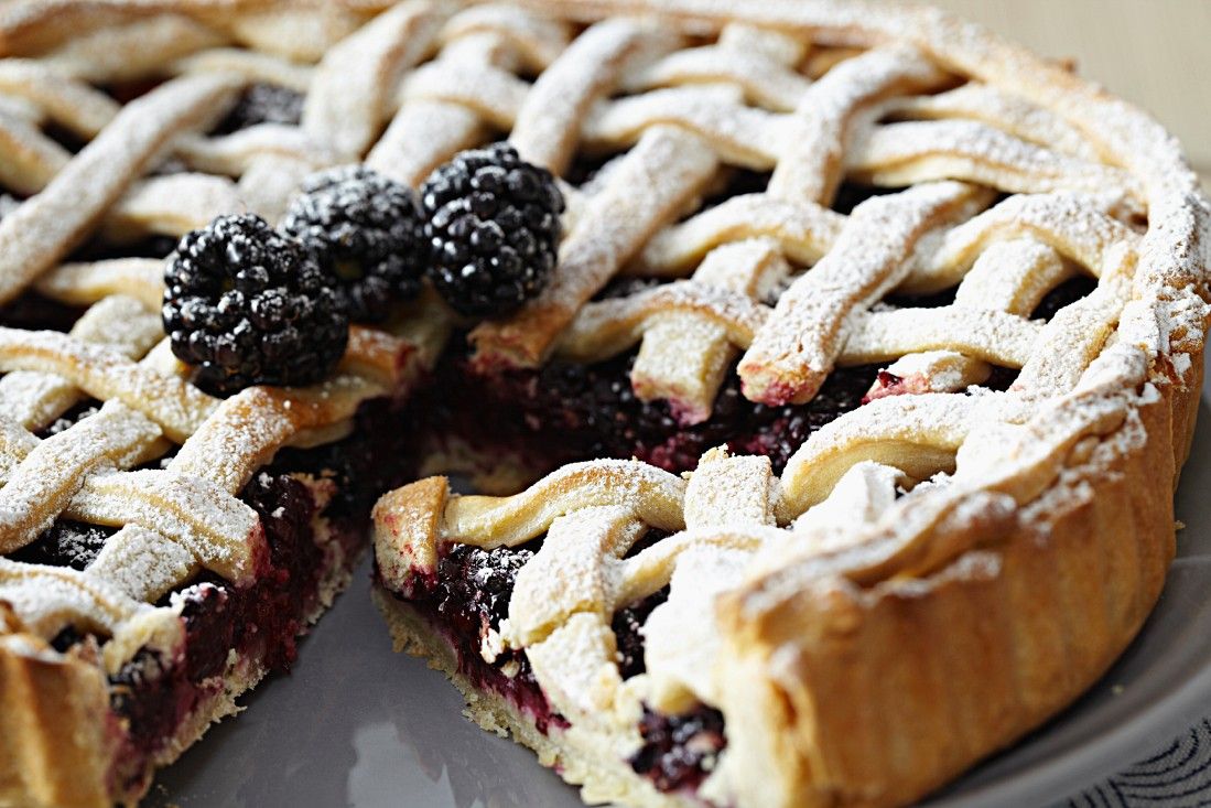 Brombeer-Pie