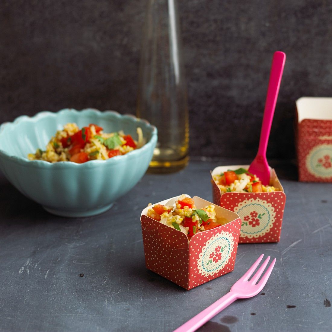 Bulgursalat mit Kreuzkümmel