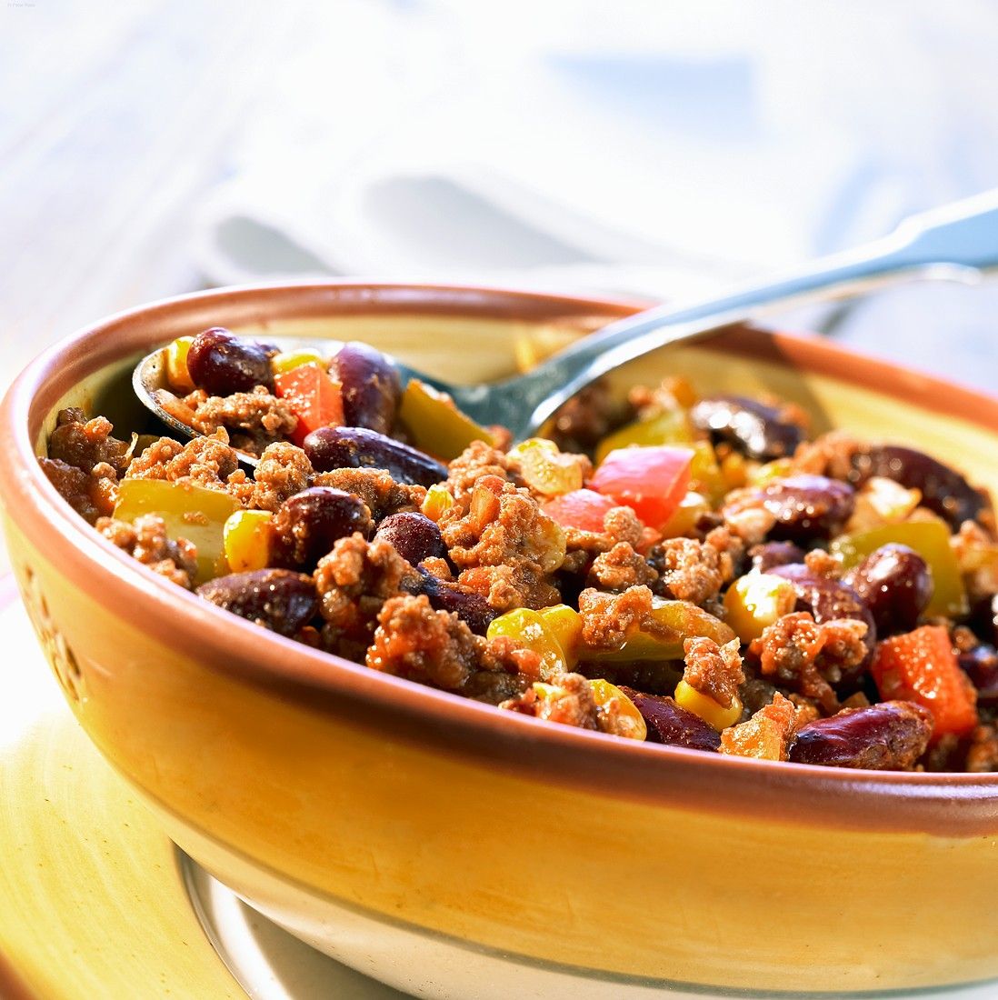 Chili con Carne mit Mais Proteinreich Rezept EAT SMARTER