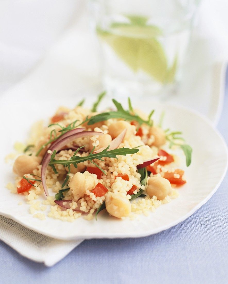 Couscous-Salat mit Kichererbsen Rezept | EAT SMARTER
