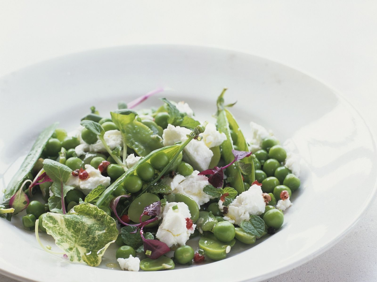 Erbsensalat Mit Frischkase Rezept Eat Smarter 