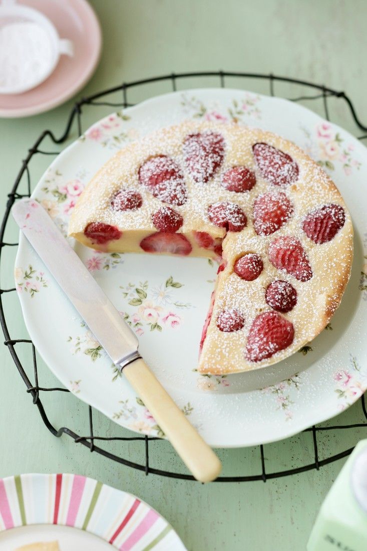 Erdbeer-Clafoutis