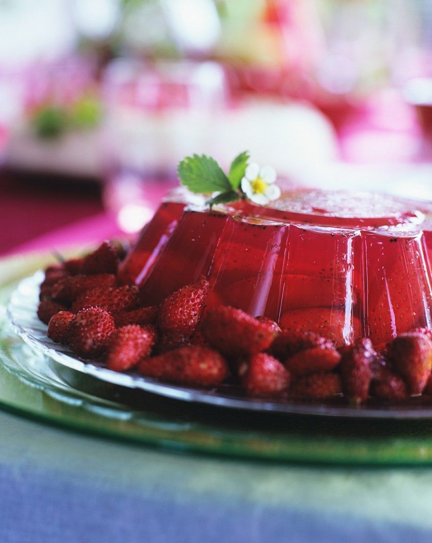 Erdbeergelee Rezept, Erdbeergelee-würfel Rezept