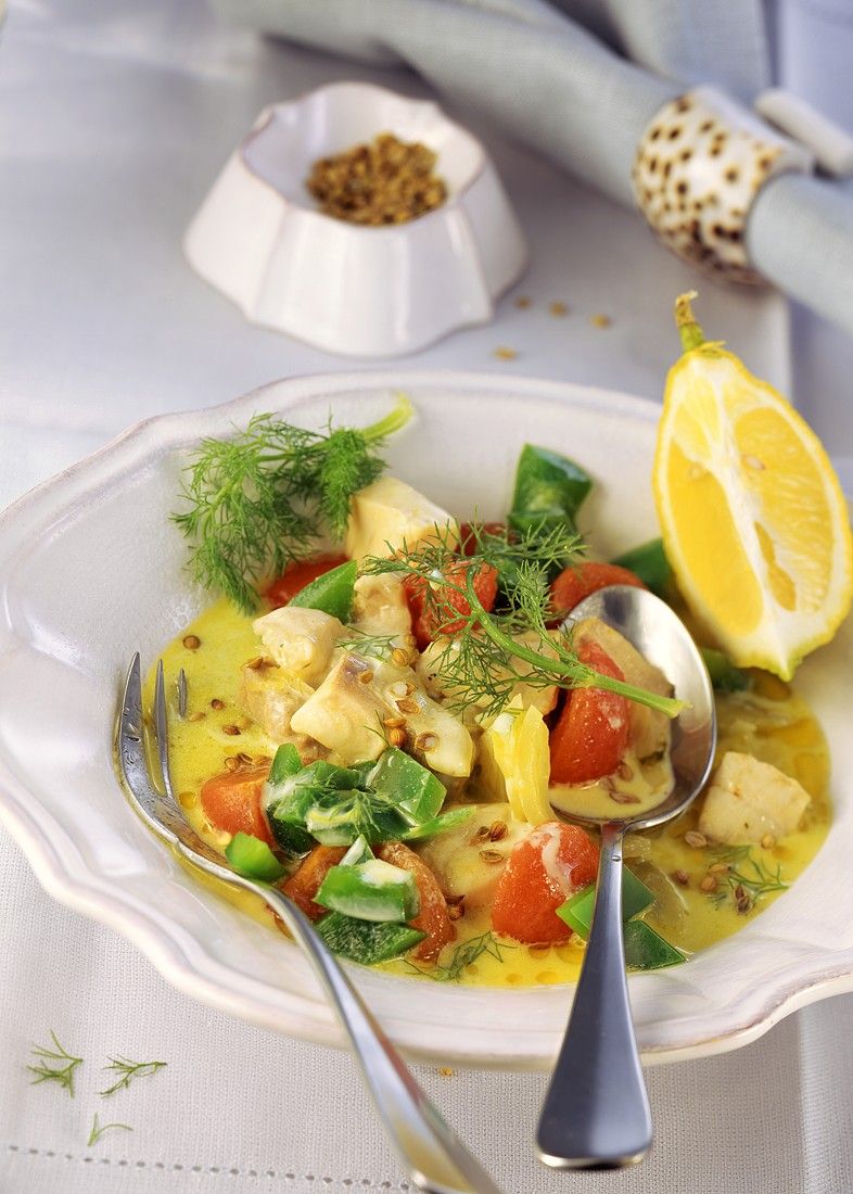 Fischragout mit Fenchel
