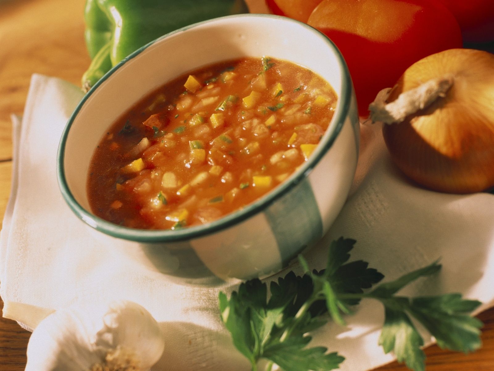 Gazpacho ohne Brot