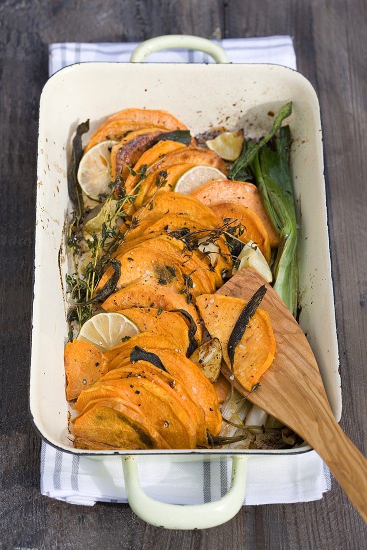 Gebackene Süßkartoffeln Rezept | EAT SMARTER