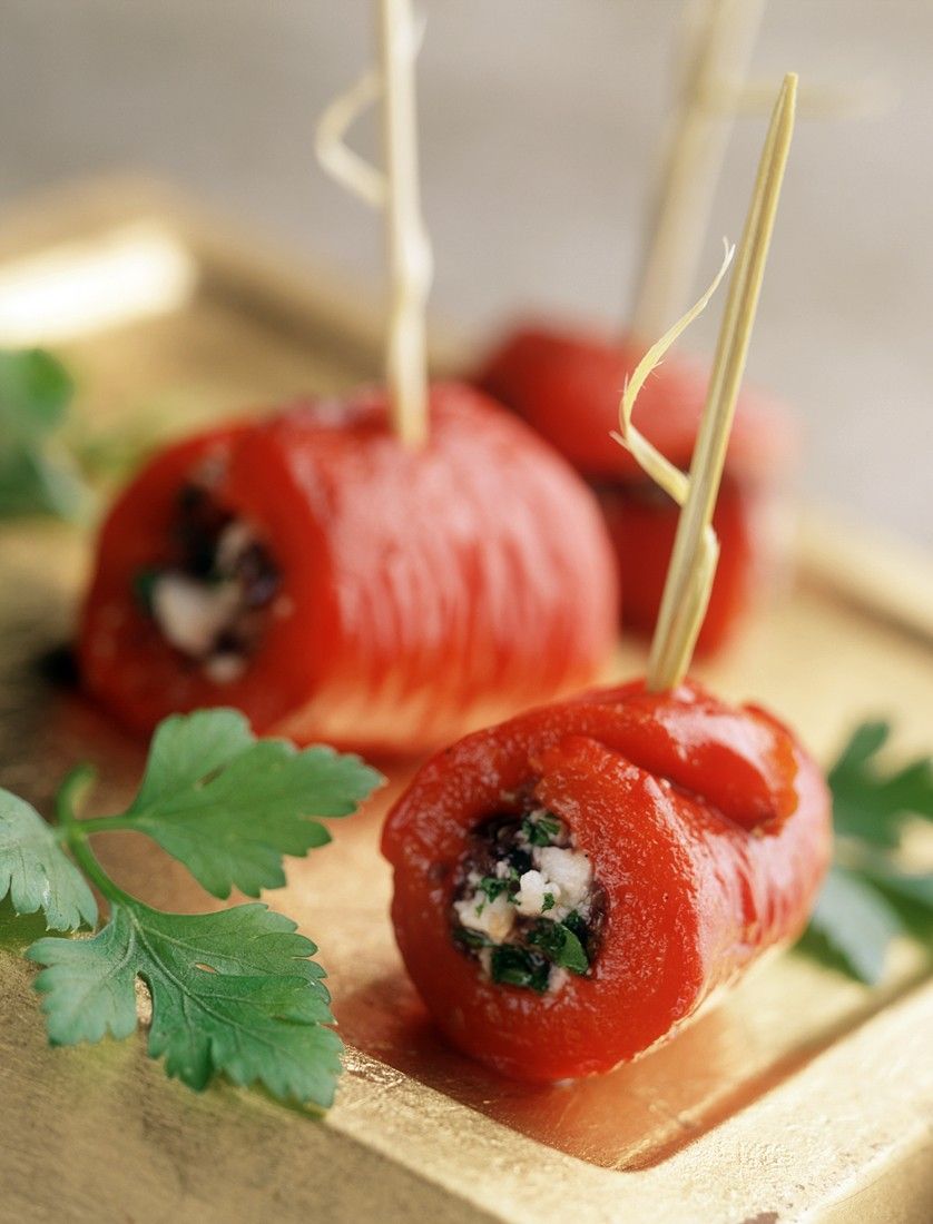 Gefüllte Paprikaröllchen Rezept EAT SMARTER