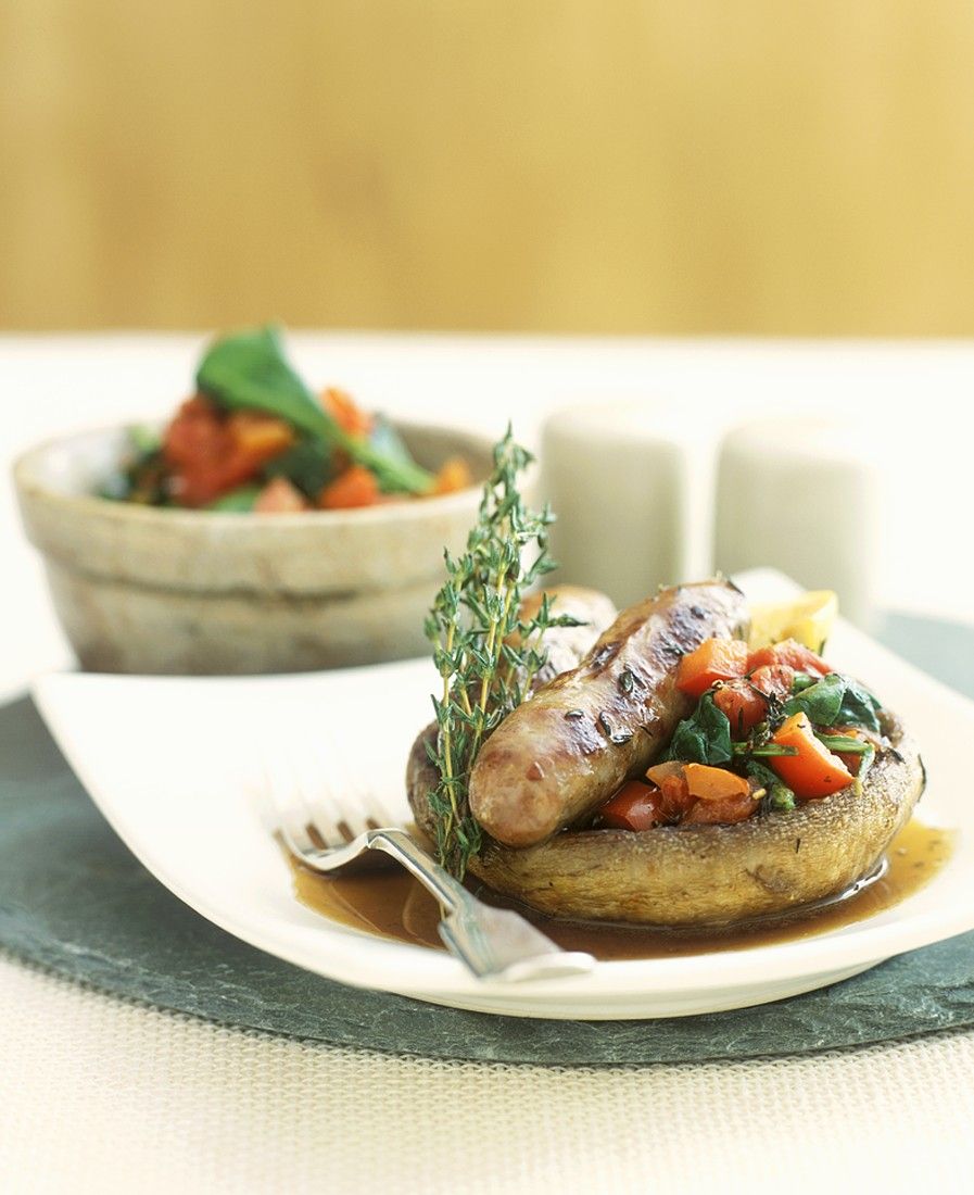Gefüllte Portobello-Pilze Rezept | EAT SMARTER