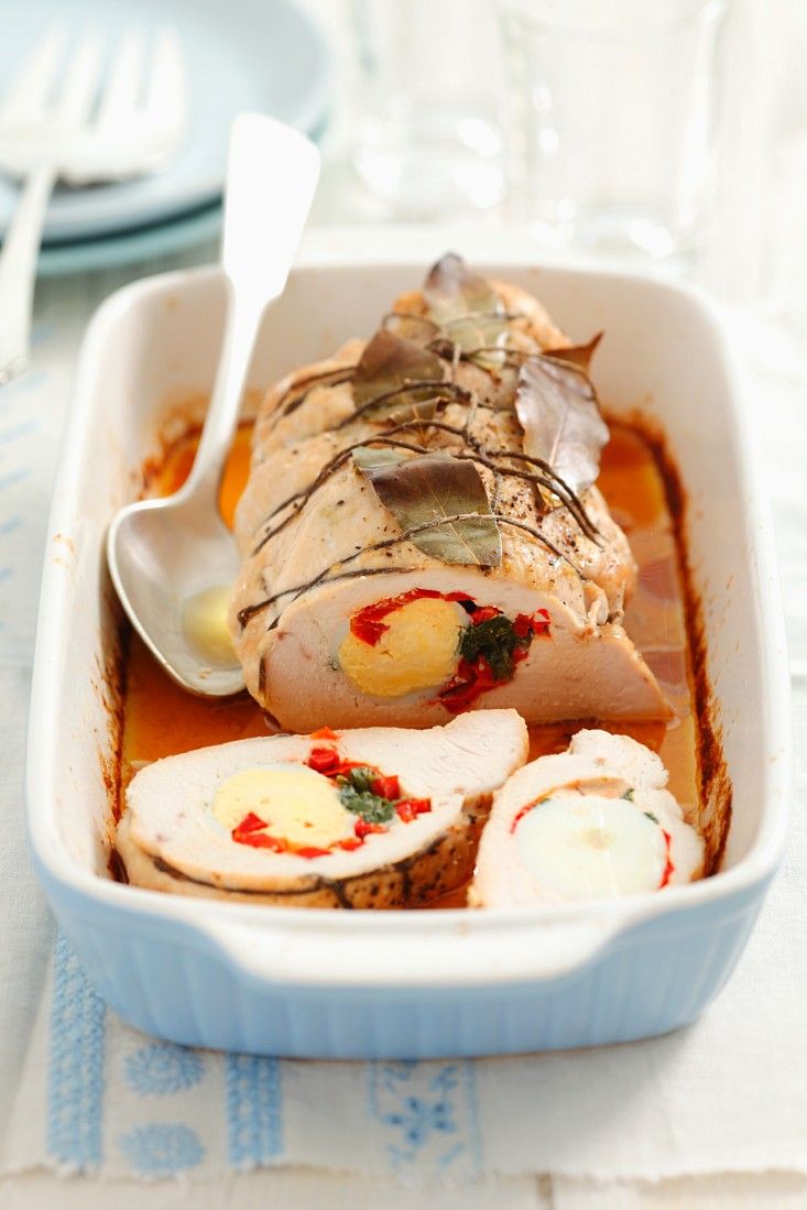 Gefüllter Putenbraten Rezept | EAT SMARTER