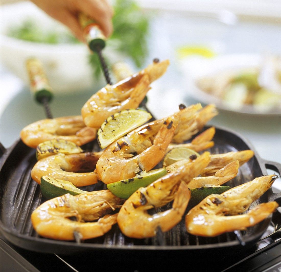 Garnelenspiesse Zum Grillen