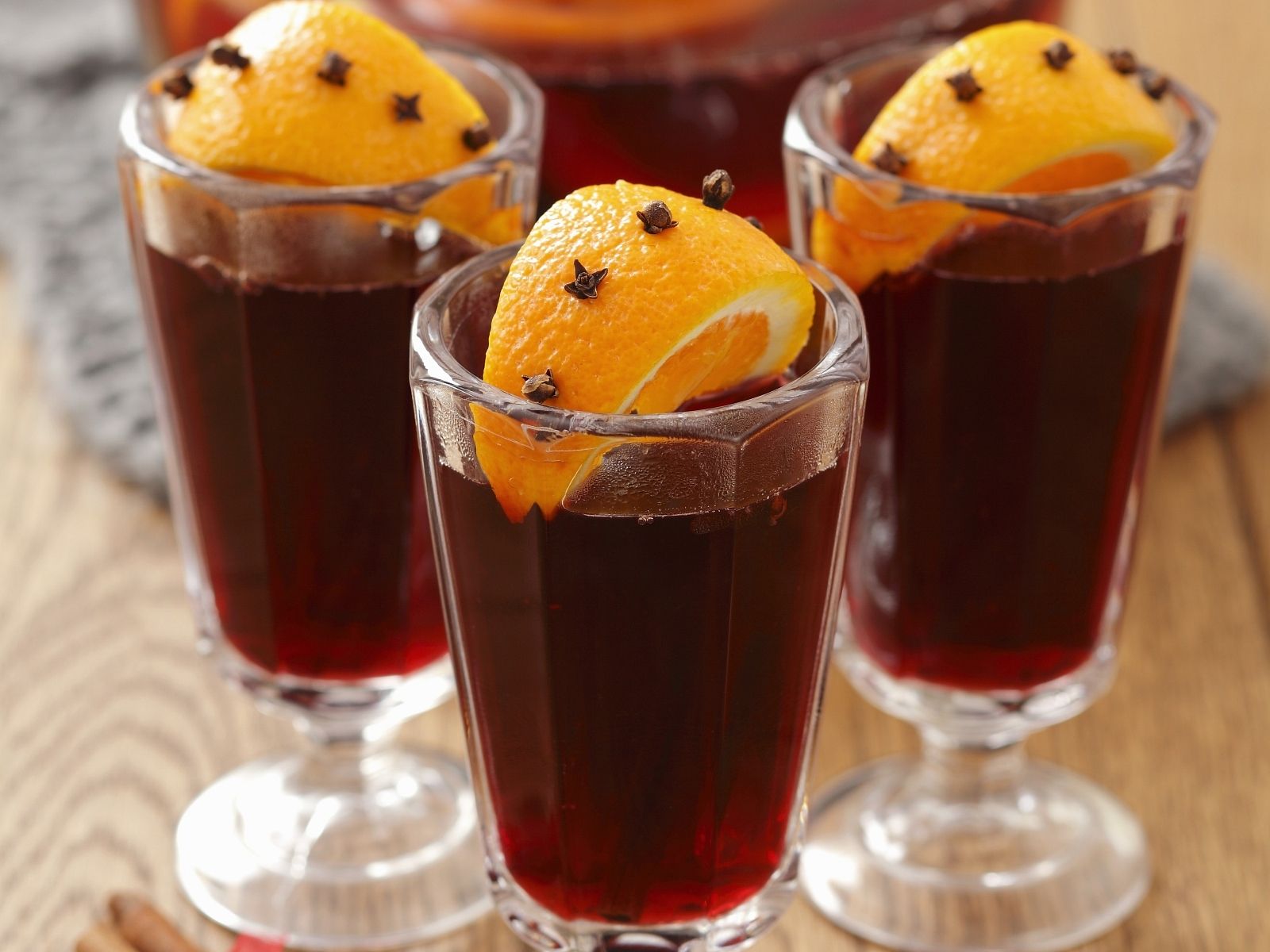 Glühwein mit Saft