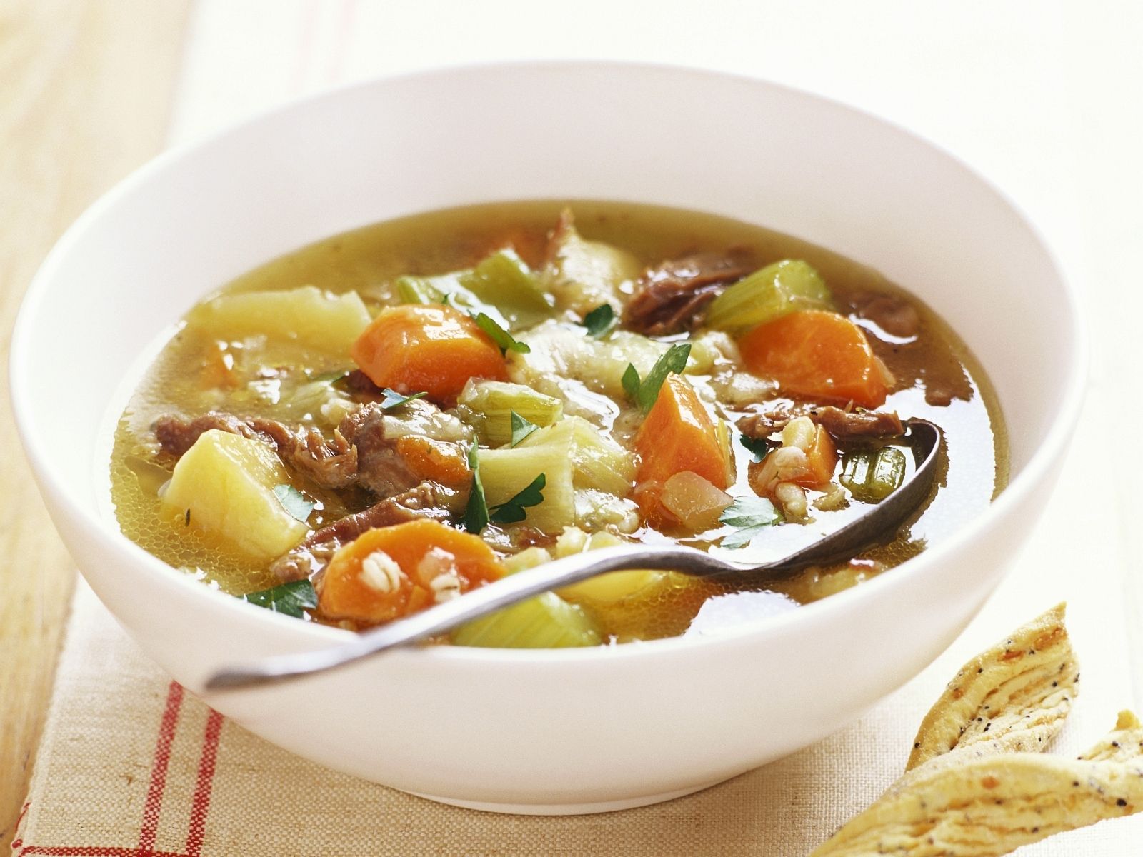 Graupensuppe auf schottische Art