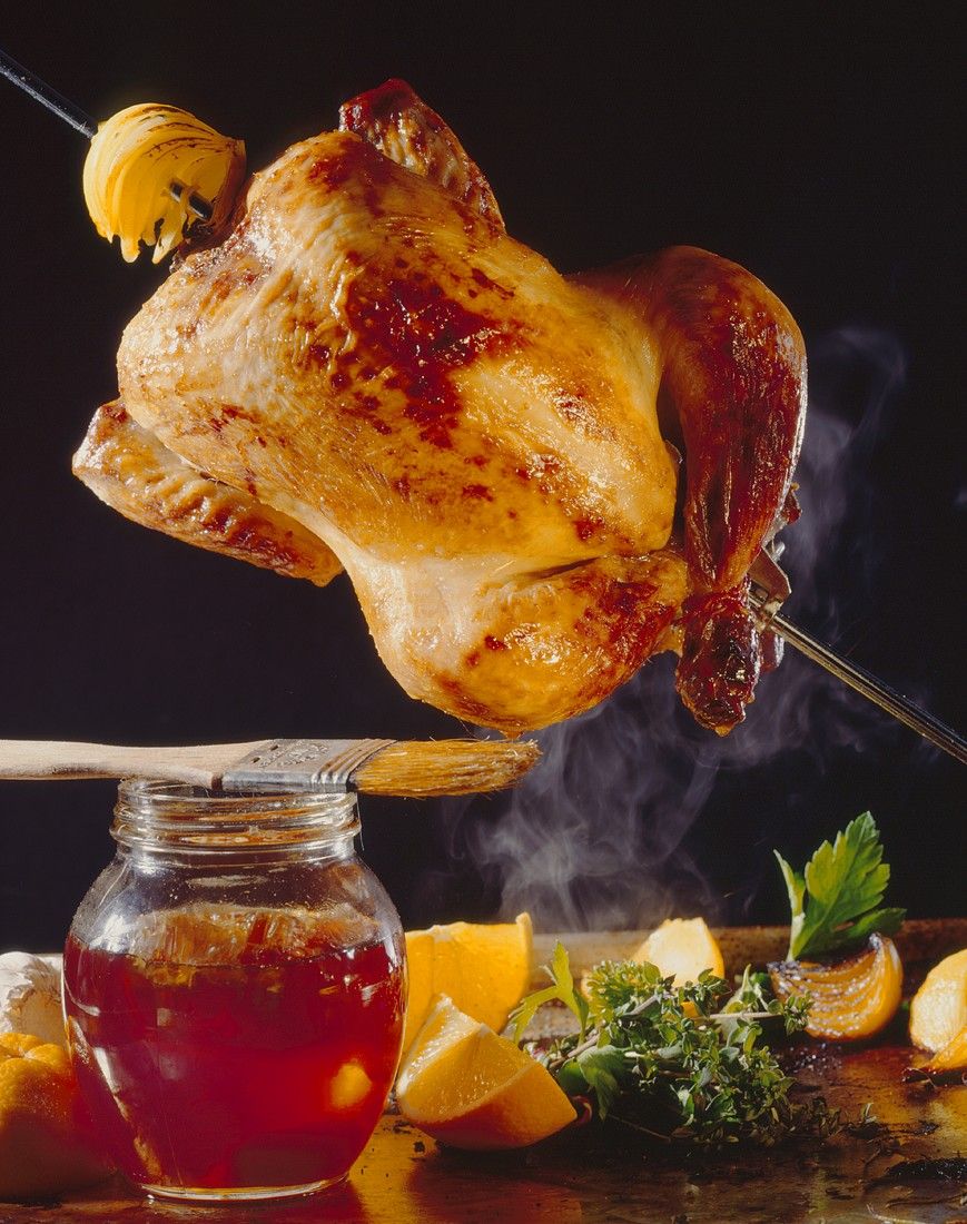 Grillhähnchen mit Honig-Marinade Rezept | EAT SMARTER