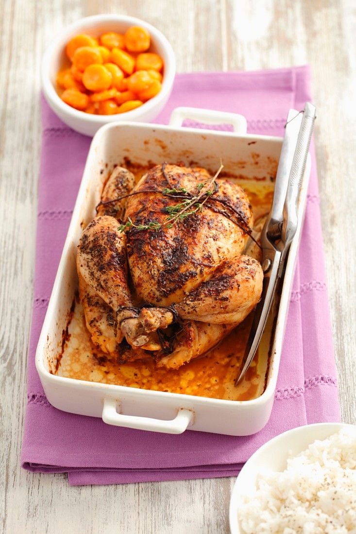 Hähnchen mit Zitrone und Thymian Rezept | EAT SMARTER