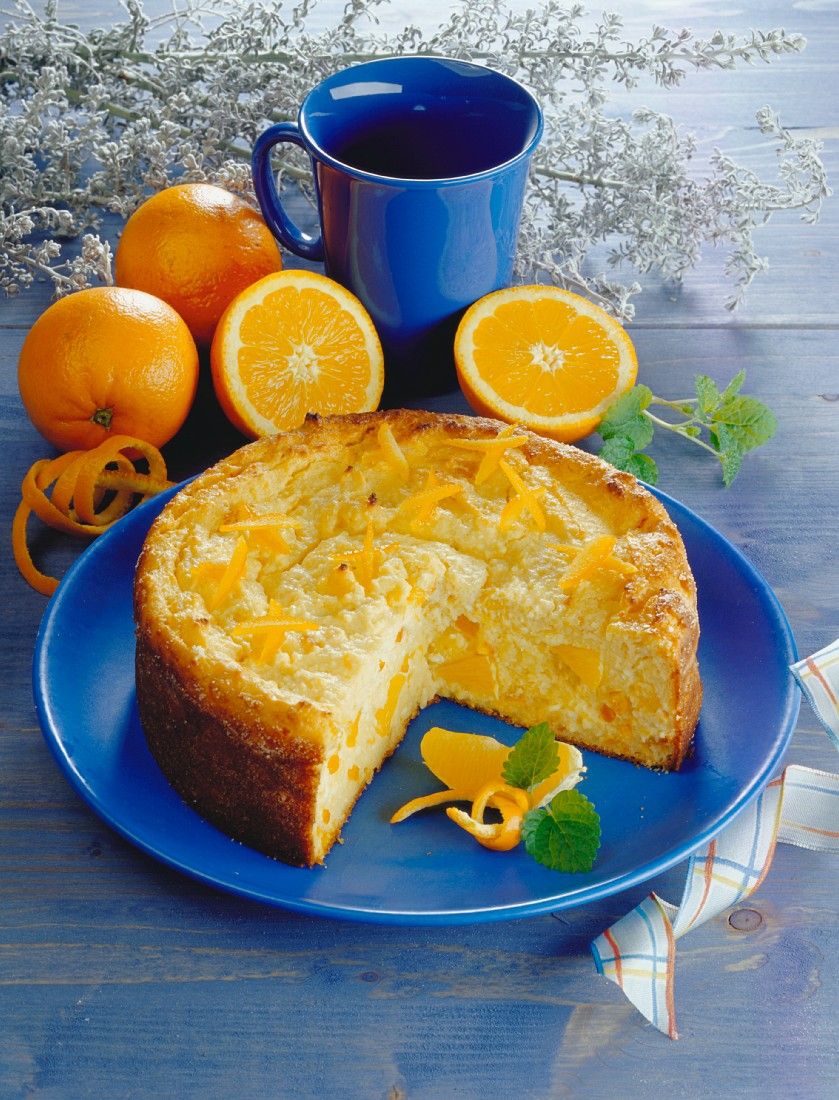 Käsekuchen mit Orangen Rezept | EAT SMARTER Käsekuchen mit Orangen Rezept | EAT SMARTER