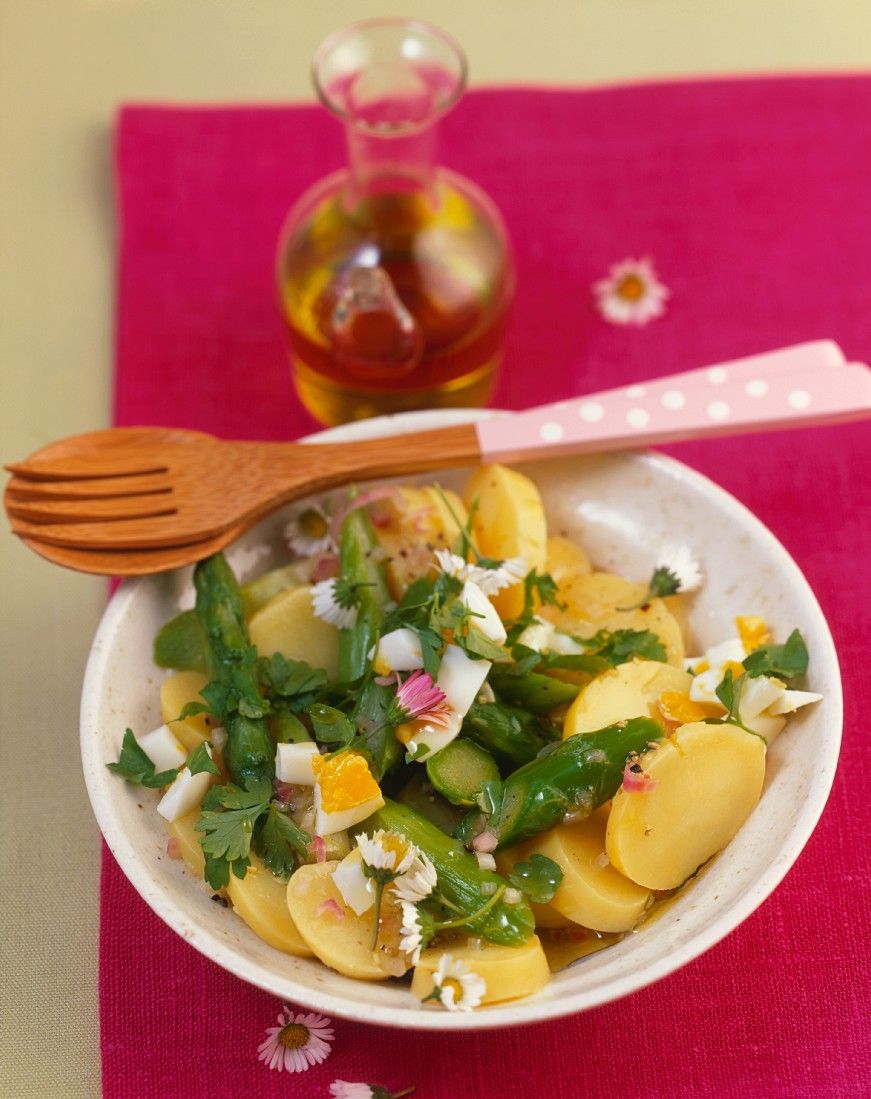 Kartoffelsalat mit Ei und Spargel Rezept | EAT SMARTER