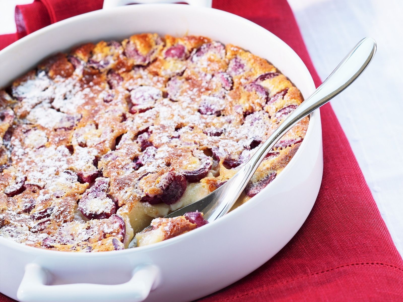 Pfirsich Kirsch Gratin - Rezepte Suchen