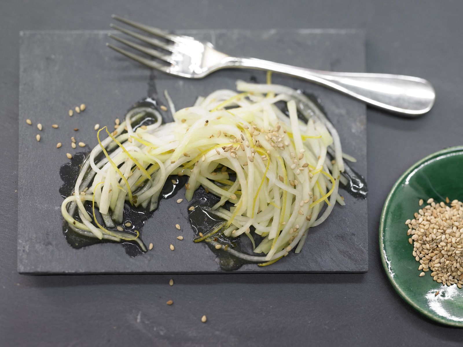 Kohlrabi-Rohkost